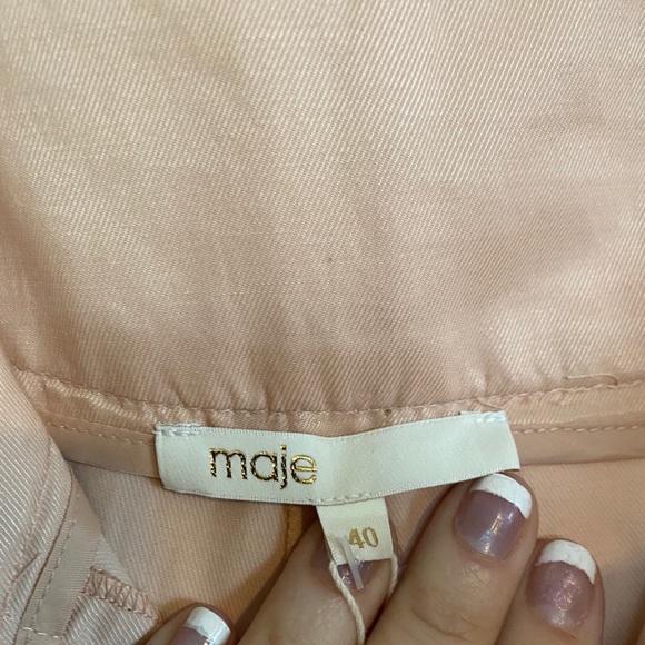 Beautiful Maje light pink pants - Picture 6 of 10